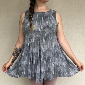 Snakeskin print nooworks skater dress